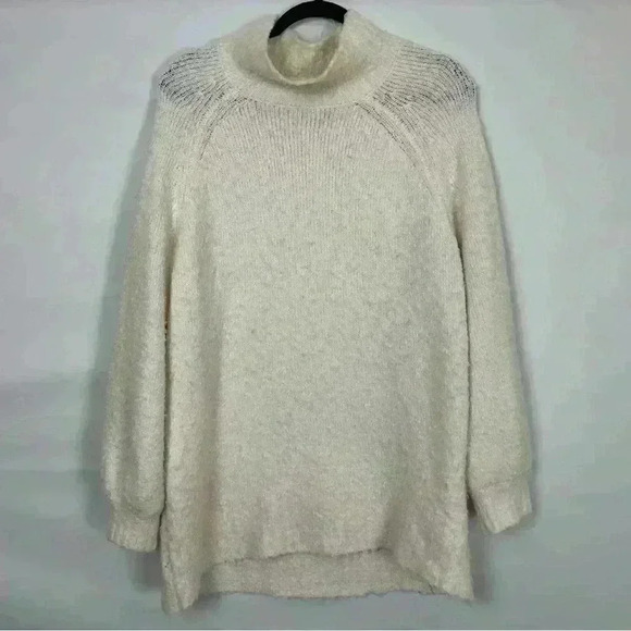 Aerie Wool Mix Knit Mock Neck Sweater - Picture 1 of 9
